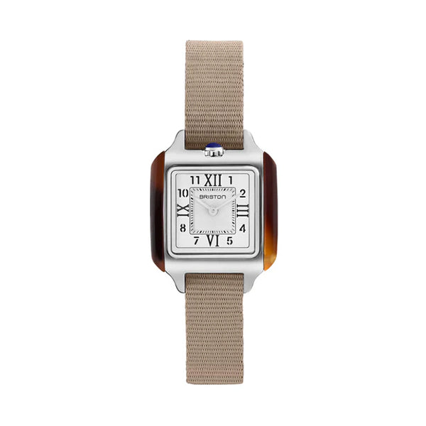 STREAMLINER KENNEDY HM 25 SS TORTOISE ACETATE WHITE DIAL & NATO