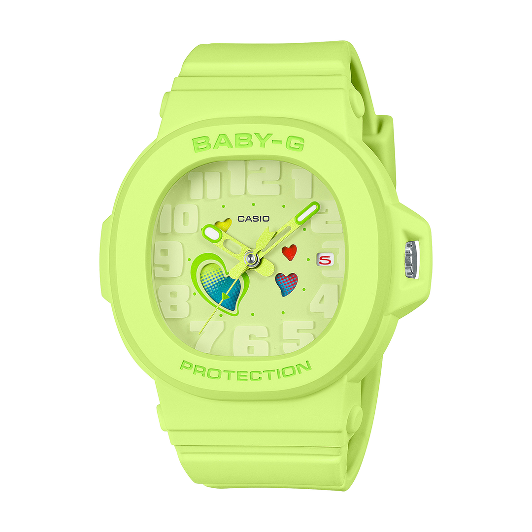 BABY-G Playful Hearts Series Casual Women Watch BGA-10-3ADR