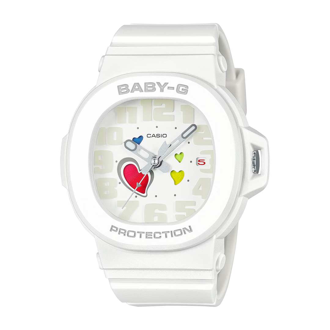 BABY-G Playful Hearts Series Casual Women Watch BGA-10-7ADR