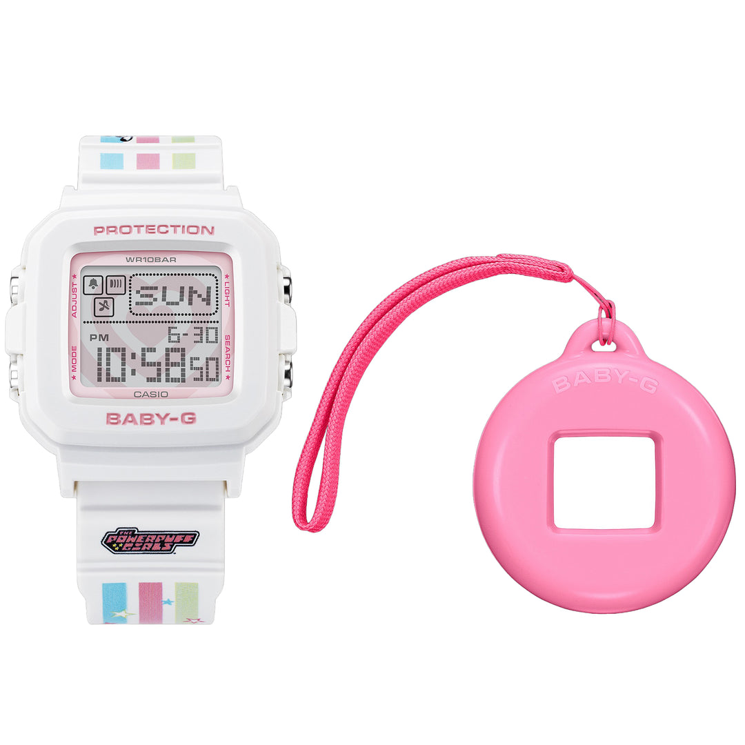 BABY-G+ PLUS THE POWERPUFF GIRLS COLLABORATION MODEL BGD-10KPP-7DR