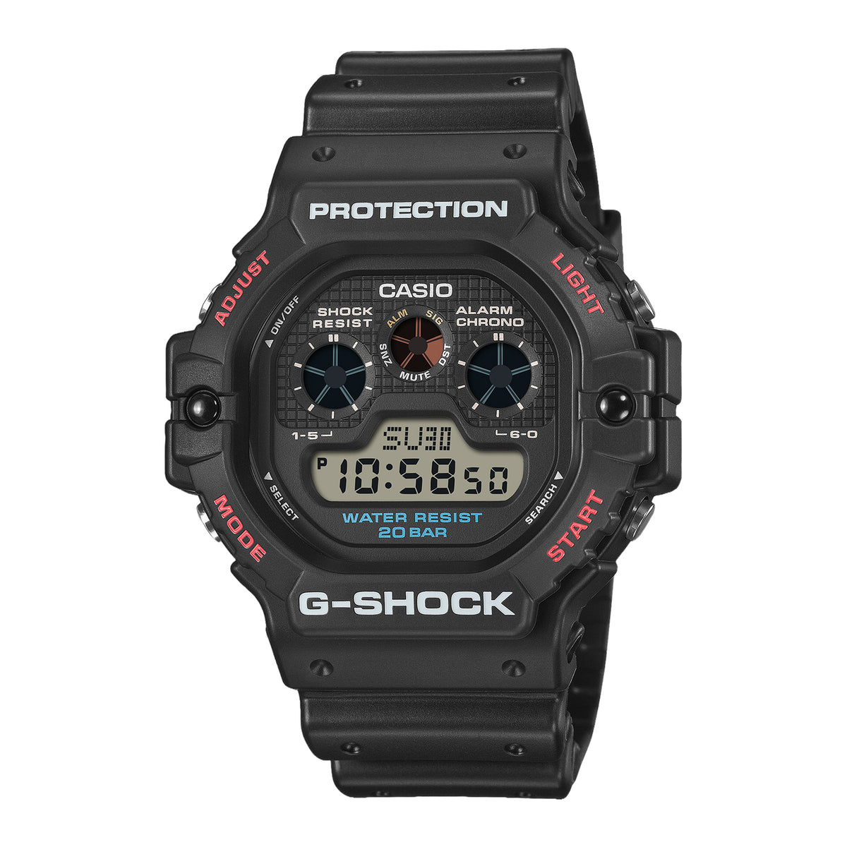 ساعة جي-شوك كاجوال للرجال DW-5900U-1DR