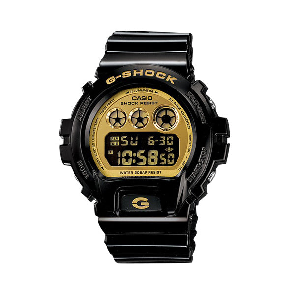 Casio black gold watch best sale