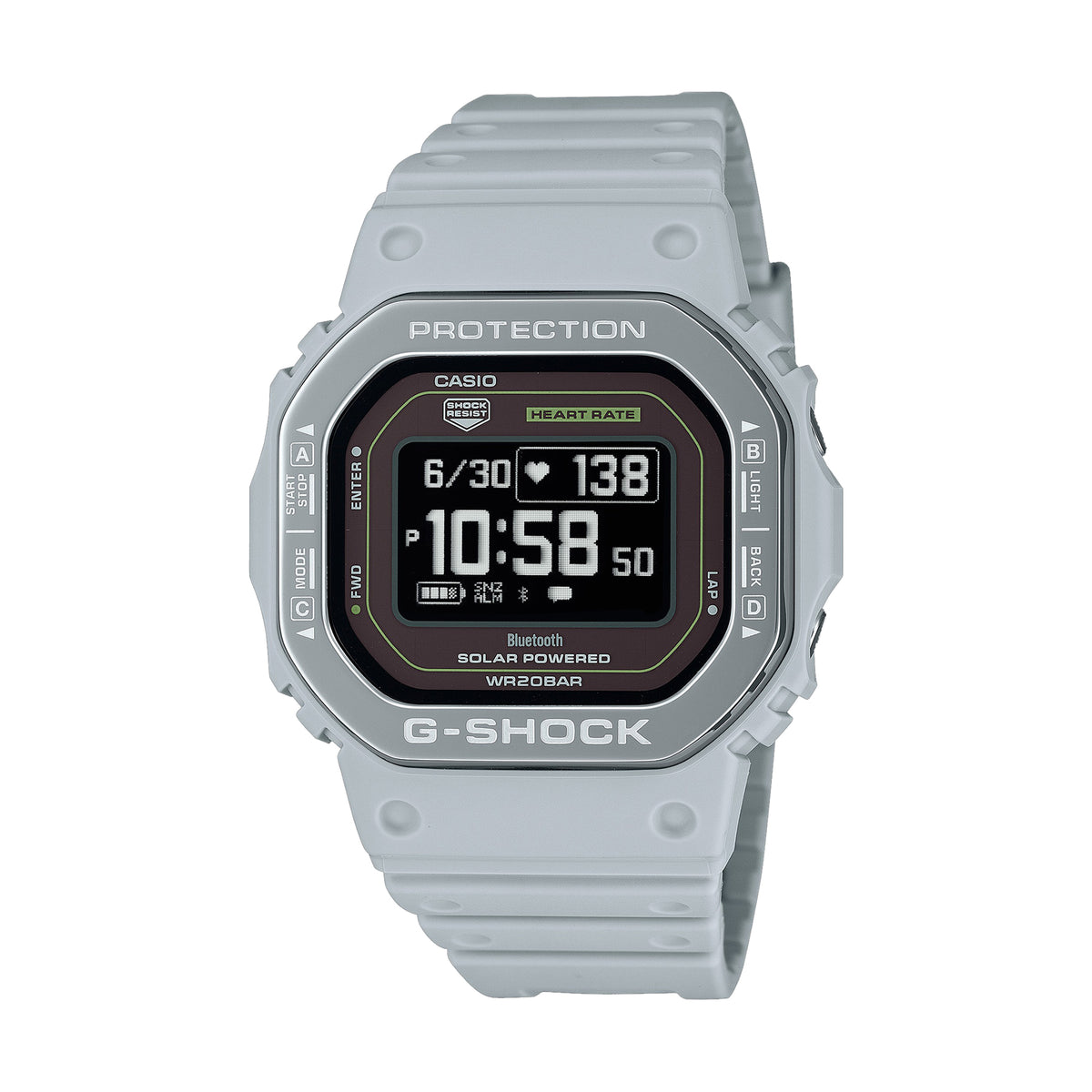 ساعة جي-شوك جي-سكواد رياضية للرجال DW-H5600MB-8A9DR