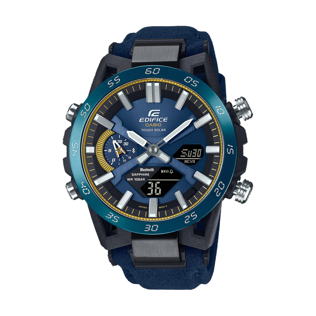 EDIFICE SMARTPHONE LINK SOSPENSIONE MEN ECB-2000SS-2ADR 50TH ANNIVERSARY WATCH