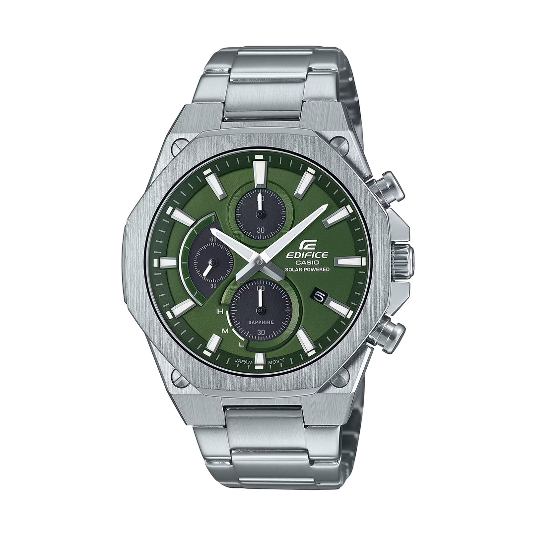 EDIFICE Solar Powered Chronograph Men Watch EFS-S570D-3AUDF