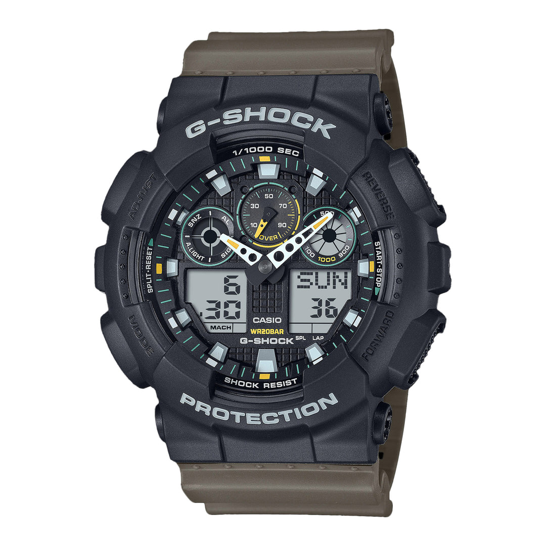 G-SHOCK Analog-Digital Casual Men Watch GA-100TU-1A3DR