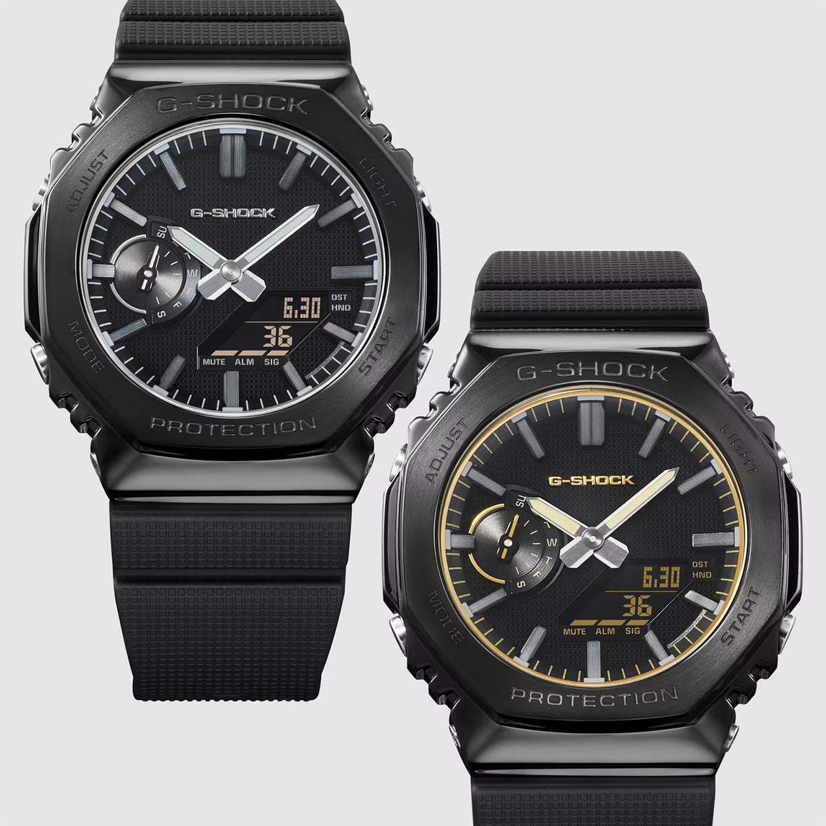 G-SHOCK G-Steel Luxe Black Series Men Watch GM-2100LXB-1ADR