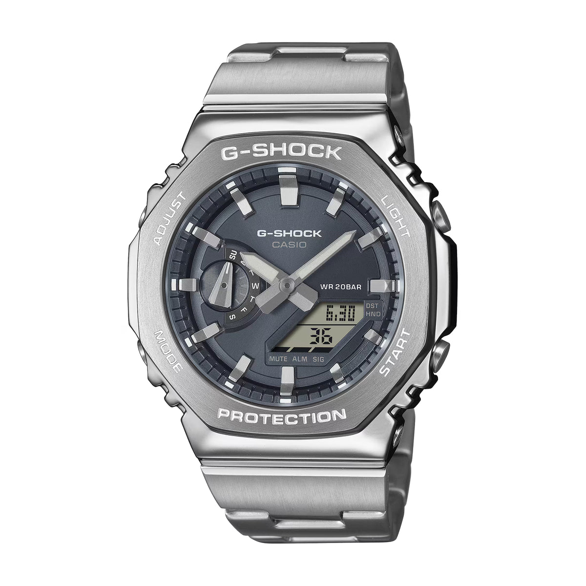 G-Shock Men Full Metal Analog-Digital Watch GM-2110D-8ADR