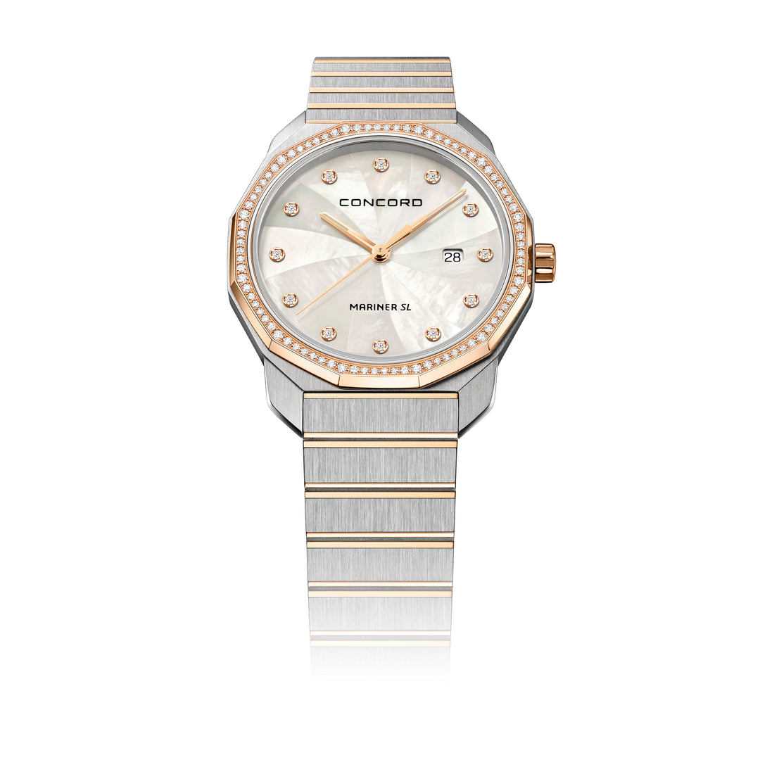 Concord Ladies Watch Silver Tone Case Quartz