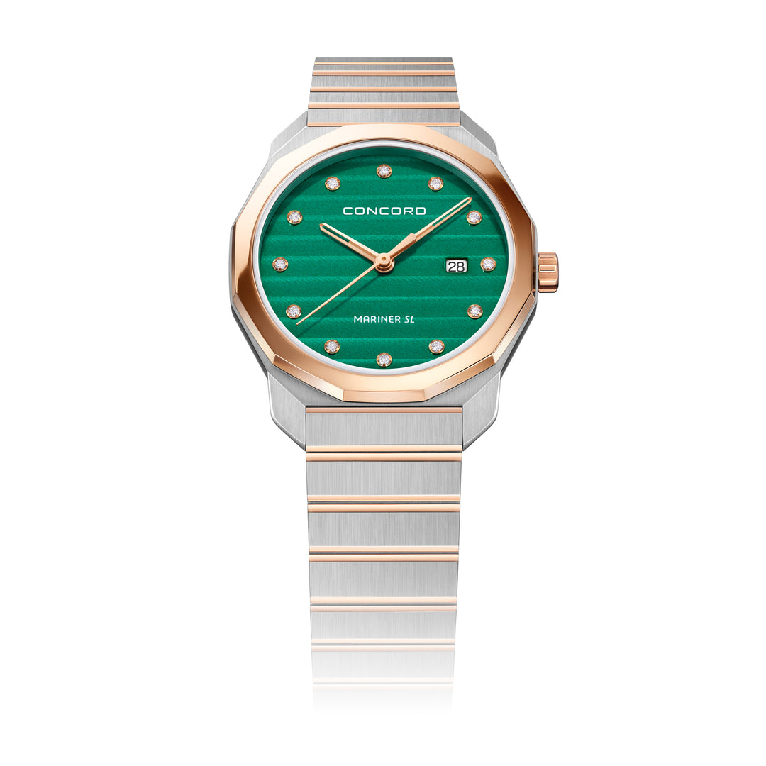 Concord Ladies Watch Silver Tone Case Quartz