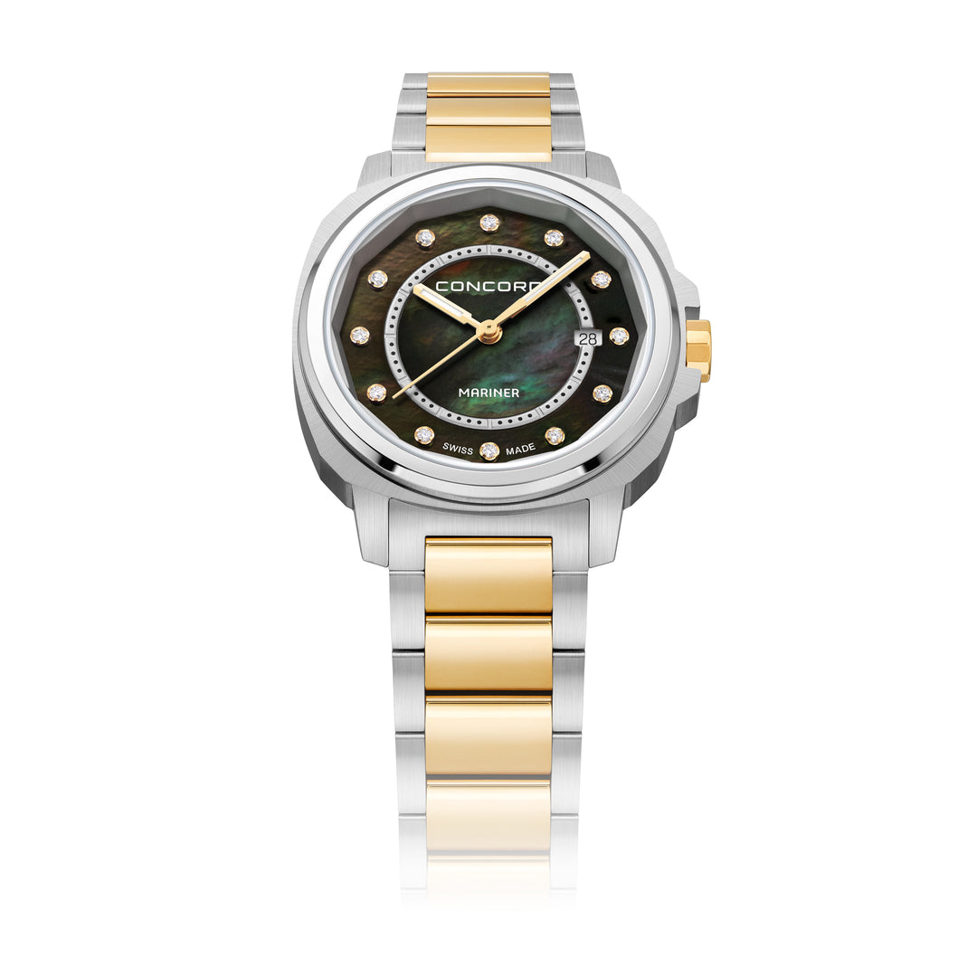 Concord Ladies Watch Silver Tone Case Quartz