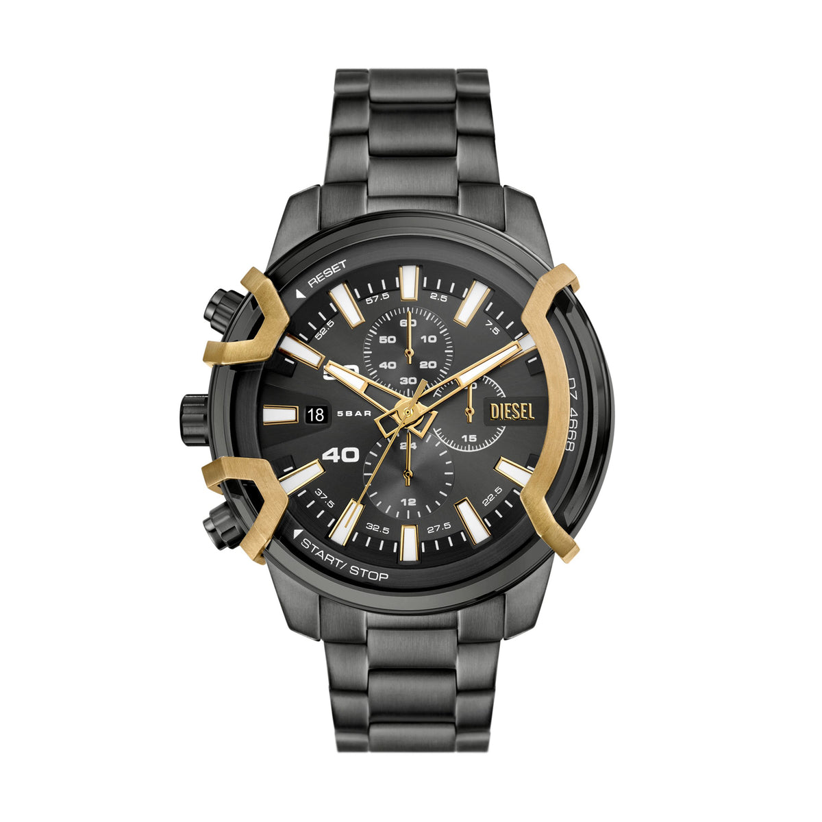 Diesel Gunmetal Stainless Steel Men's Watch