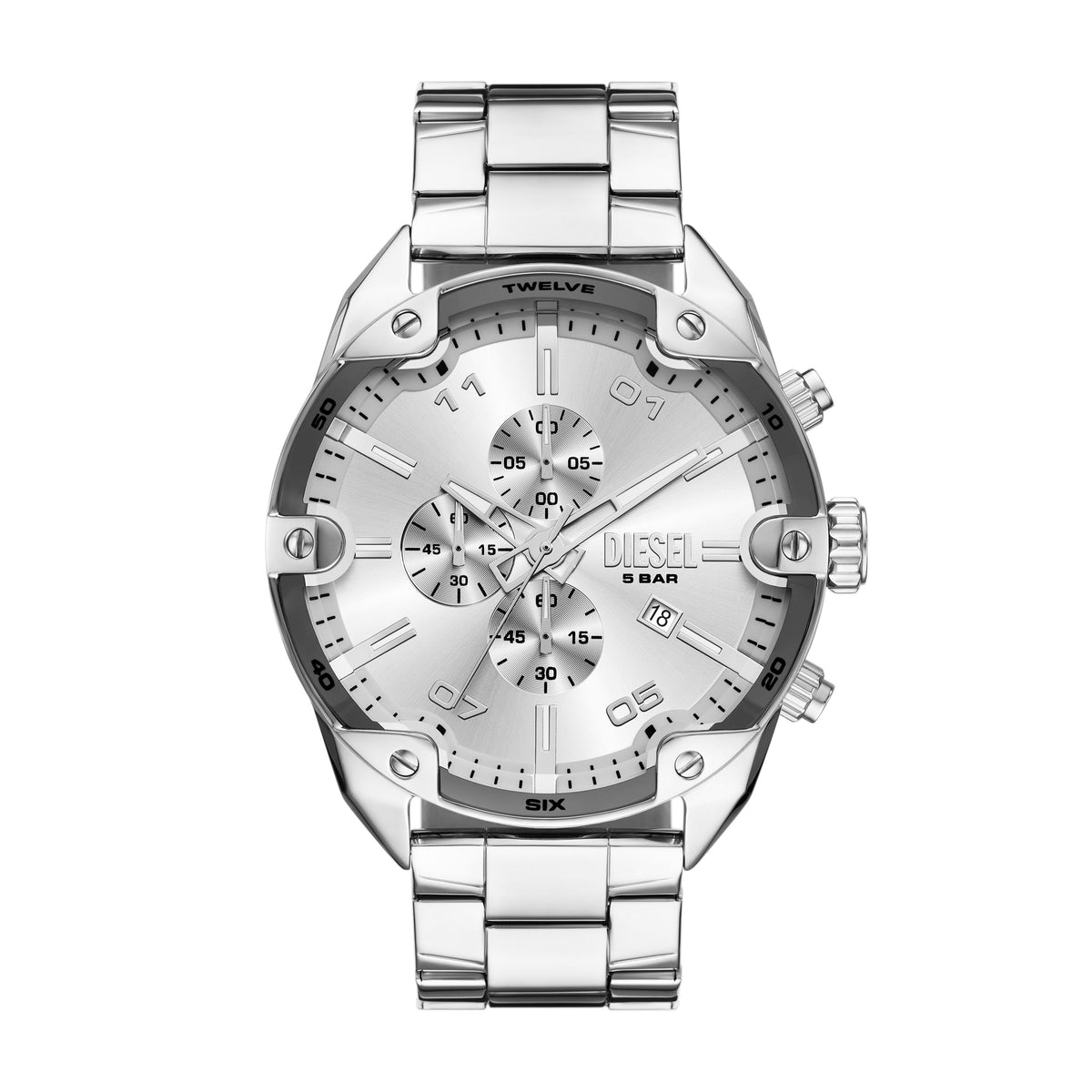 Diesel Spiked Chronograph Watch