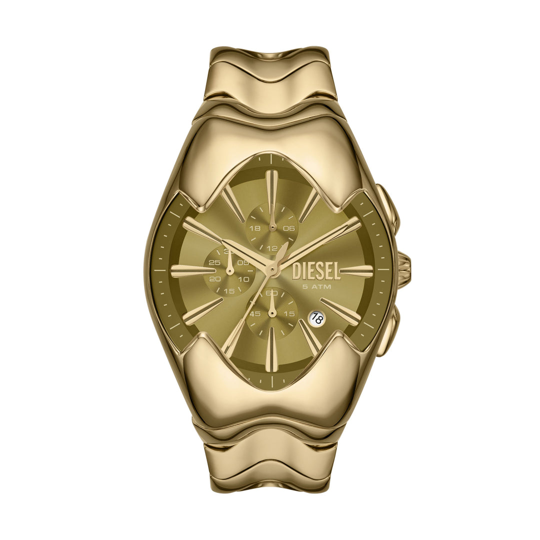 Diesel Mercurial Chronograph Gold-Tone Stainless Steel Watch