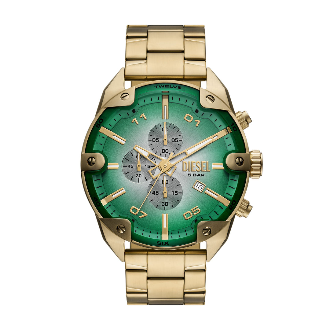 Diesel Spiked Chronograph Watch