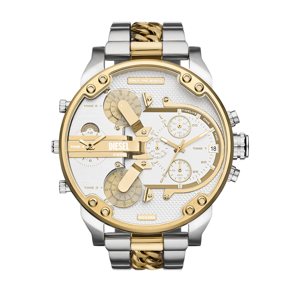 Diesel Mr. Daddy 2.0 Chronograph Two-Tone Stainless Steel Watch