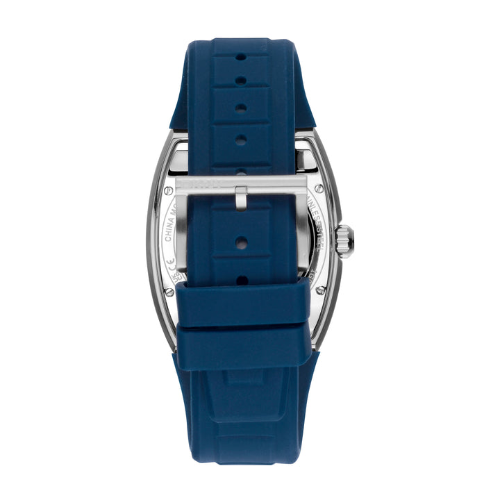 DKNY Automatic Active Men's Dark Blue Dial Silicone Strap Watch