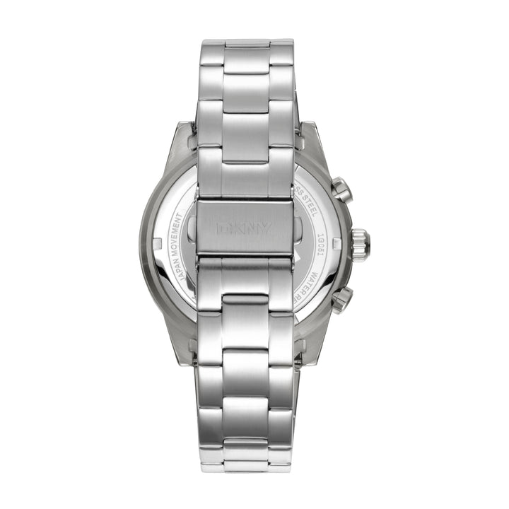 DKNY ACTIVE Men's Silver Dial Stainless Steel Watch