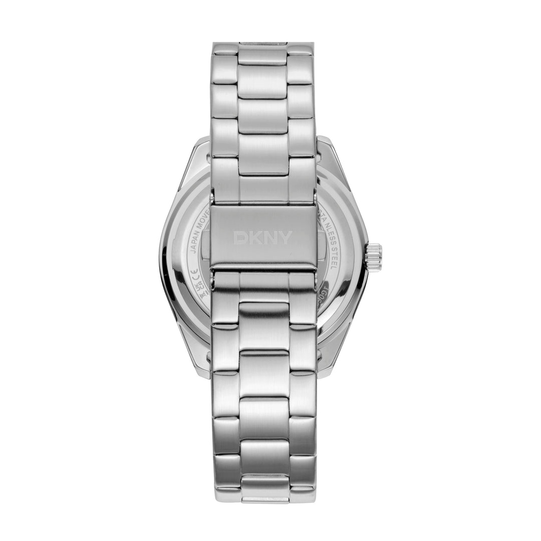 DKNY EVERYDAY Men's Silver Dial Stainless Steel Watch