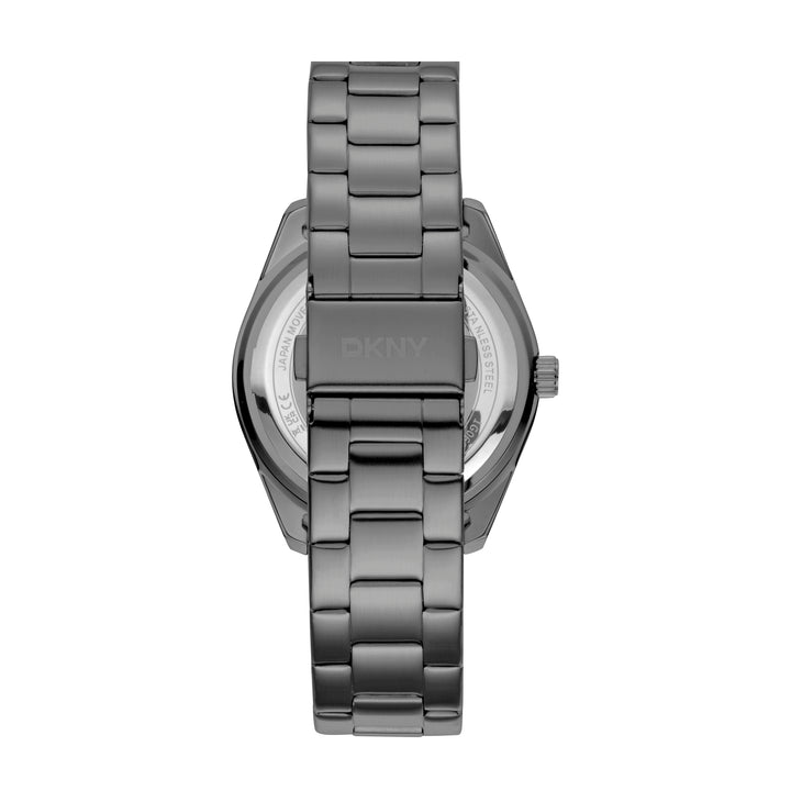 DKNY EVERYDAY Men's Black Dial Stainless Steel Watch