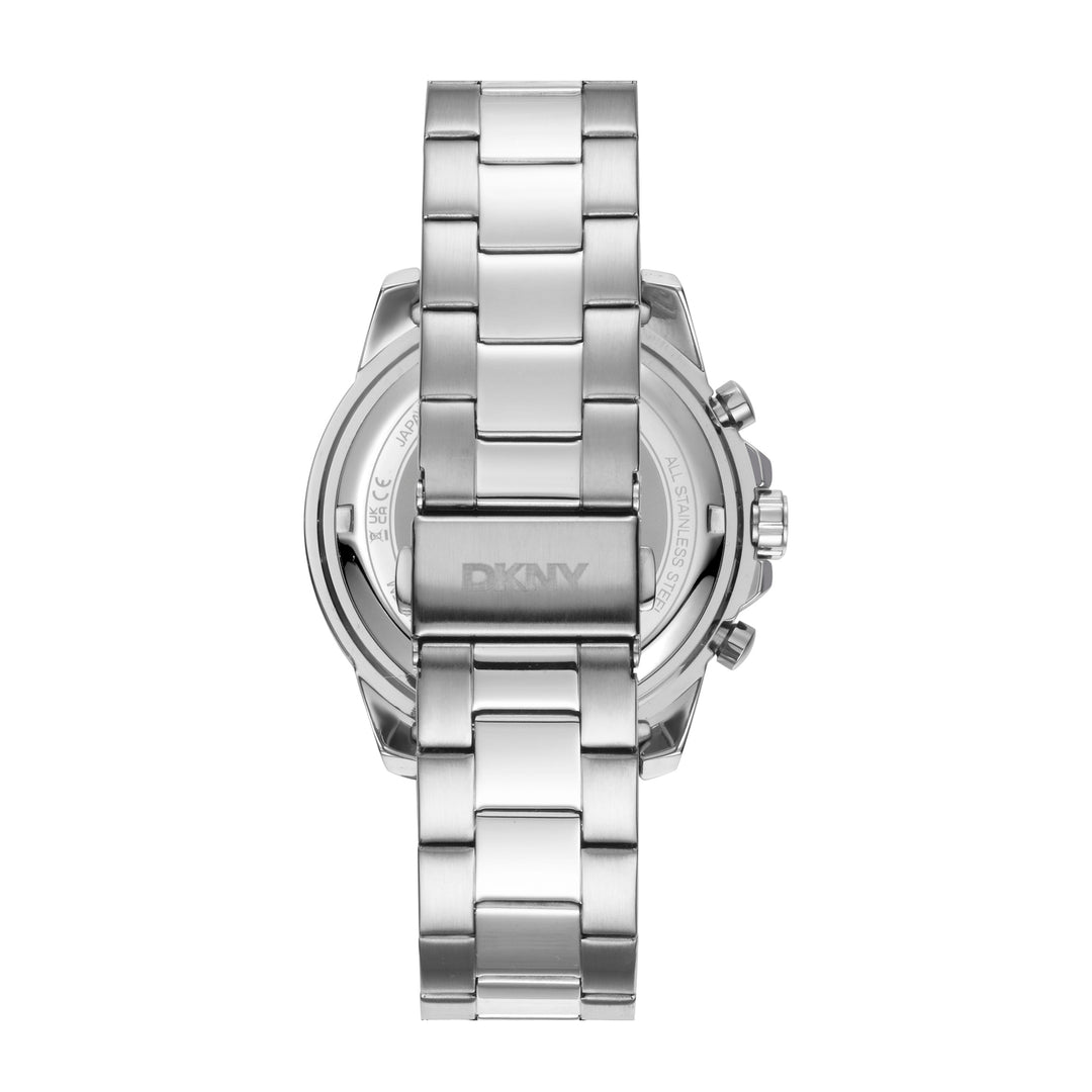 DKNY ACTIVE Men's Silver Dial Stainless Steel Watch