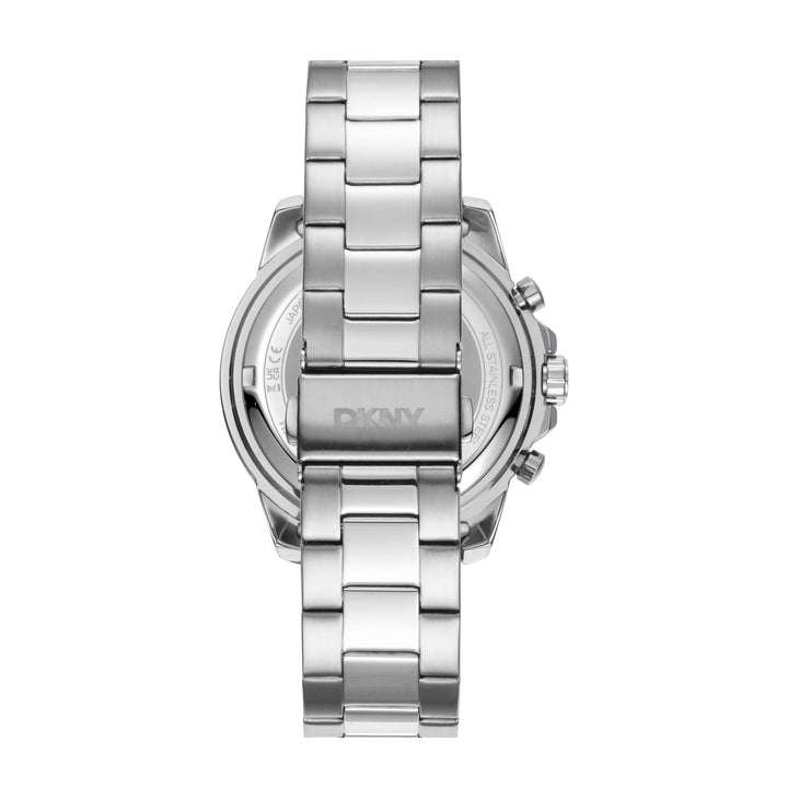 DKNY ACTIVE Men's Silver Dial Stainless Steel Watch