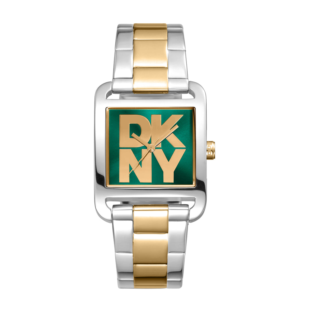 DKNY ICONIC Women's Dark Green Dial Stainless Steel Watch