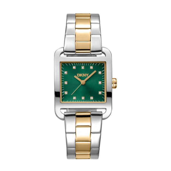 DKNY ICONIC Women's Dark Green Dial Stainless Steel Watch