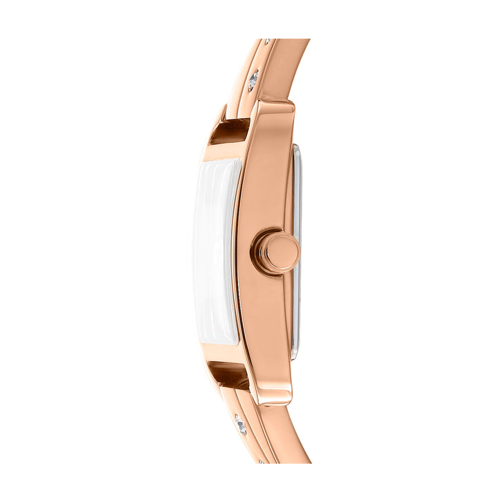 DKNY ICONIC Women's Rose Gold Dial Stainless Steel Watch