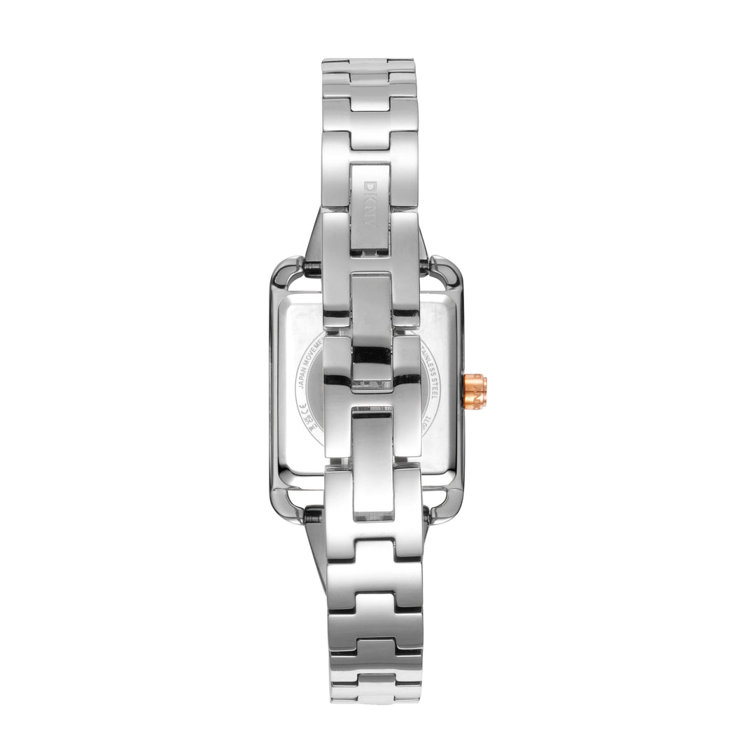 DKNY ICONIC Women's Silver Dial Stainless Steel Watch