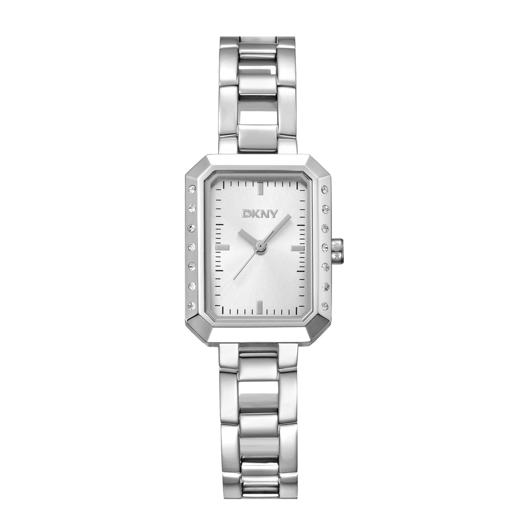 DKNY EVERYDAY Women's Silver Dial Stainless Steel Watch