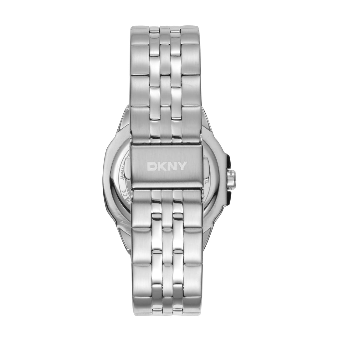 DKNY LOGO Women's Pink Dial Stainless Steel Watch