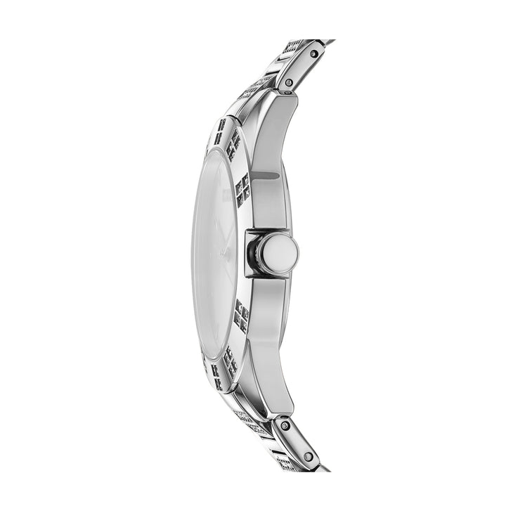 DKNY EVENING Women's Silver Dial Stainless Steel Watch