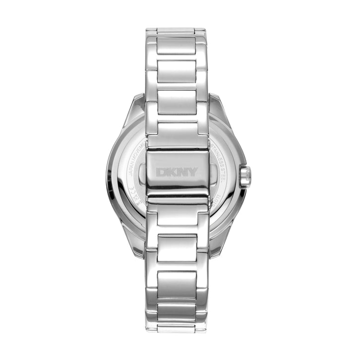 DKNY EVENING Women's Silver Dial Stainless Steel Watch