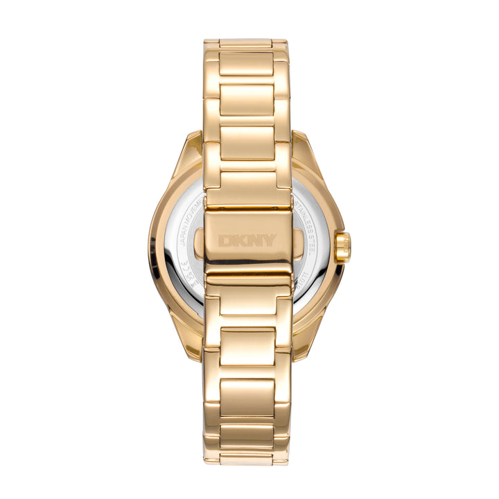 DKNY EVENING Women's Champagne Dial Stainless Steel Watch