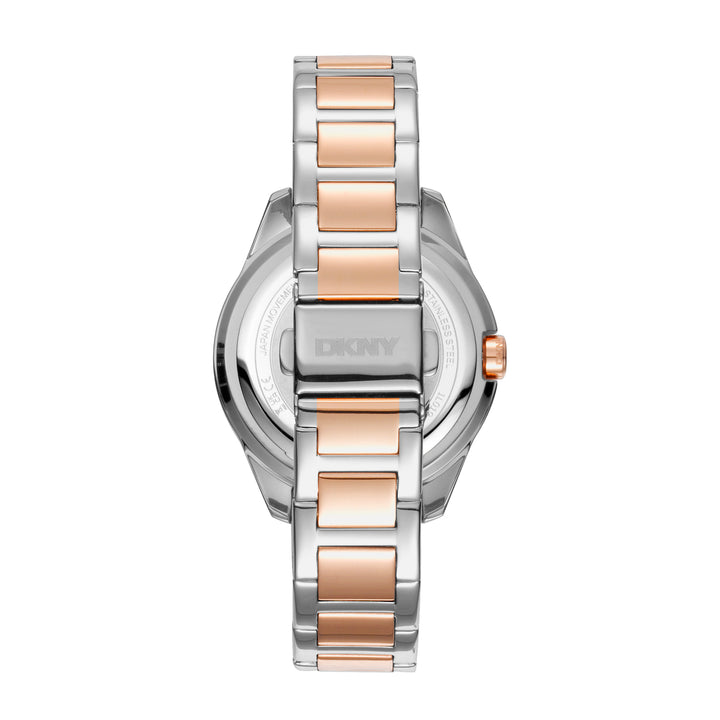 DKNY EVENING Women's Silver Dial Stainless Steel Watch