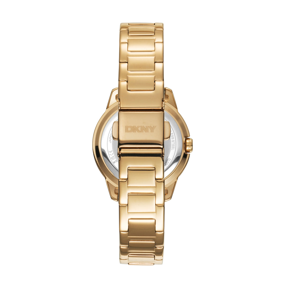 DKNY EVERYDAY Women's Champagne Dial Stainless Steel Watch