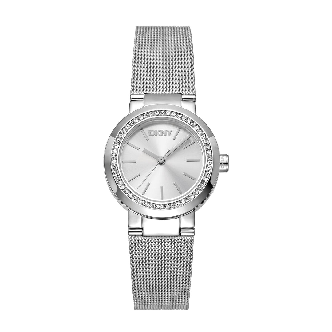 DKNY EVERYDAY Women's Silver Dial Stainless Steel Watch