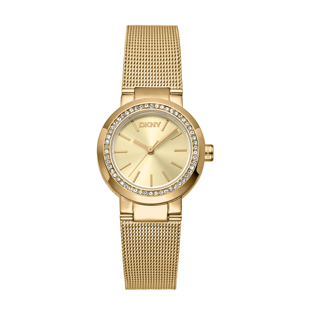 DKNY EVERYDAY Women's Champagne Dial Stainless Steel Watch