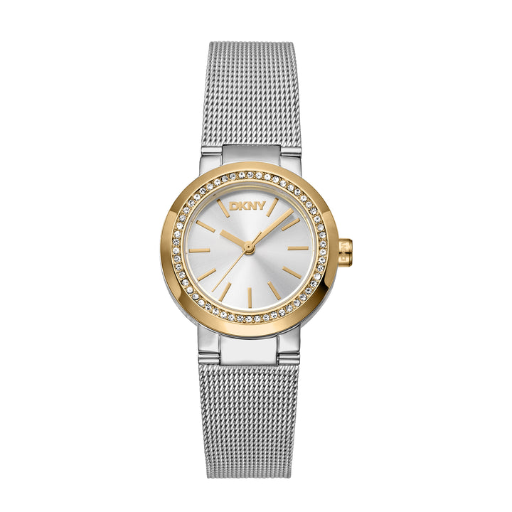 DKNY EVERYDAY Women's Silver Dial Stainless Steel Watch