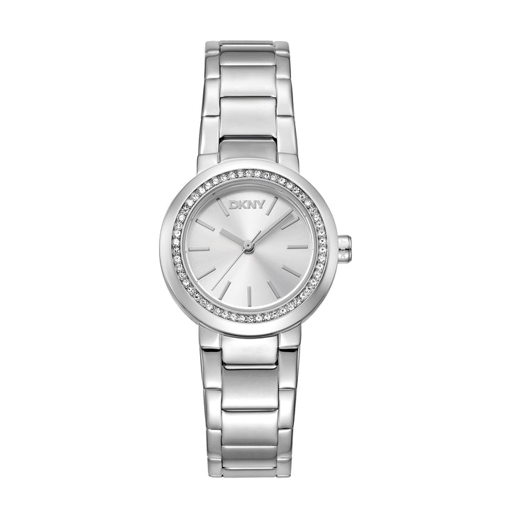 DKNY EVERYDAY Women's Silver Dial Stainless Steel Watch