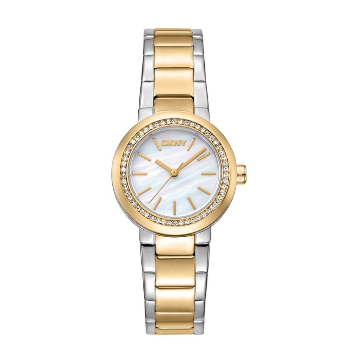 DKNY EVERYDAY Women's White MOP Dial Stainless Steel Watch