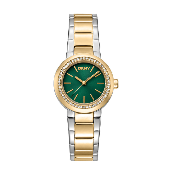 DKNY EVERYDAY Women's Dark Green Dial Stainless Steel Watch