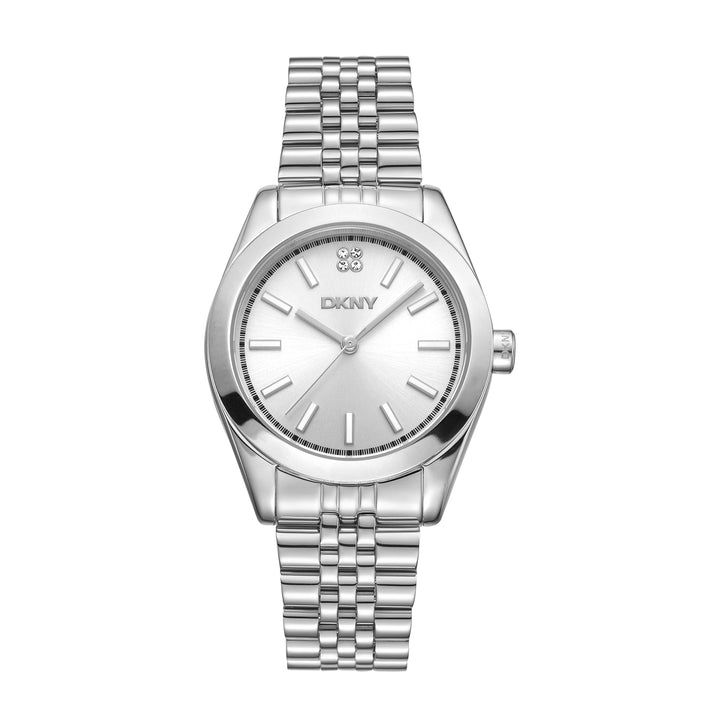 DKNY EVERYDAY Women's Silver Dial Stainless Steel Watch