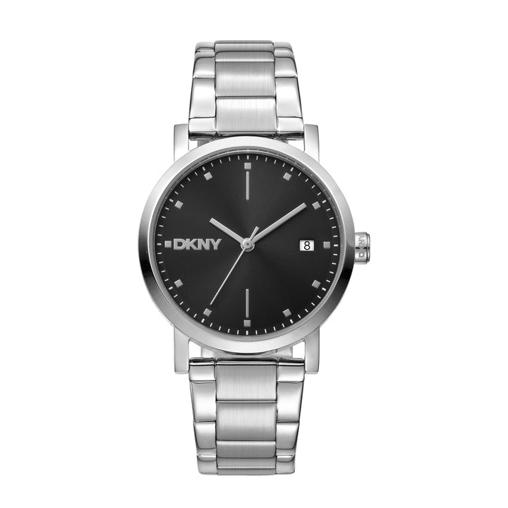 DKNY URBAN Women's Black Dial Stainless Steel Watch