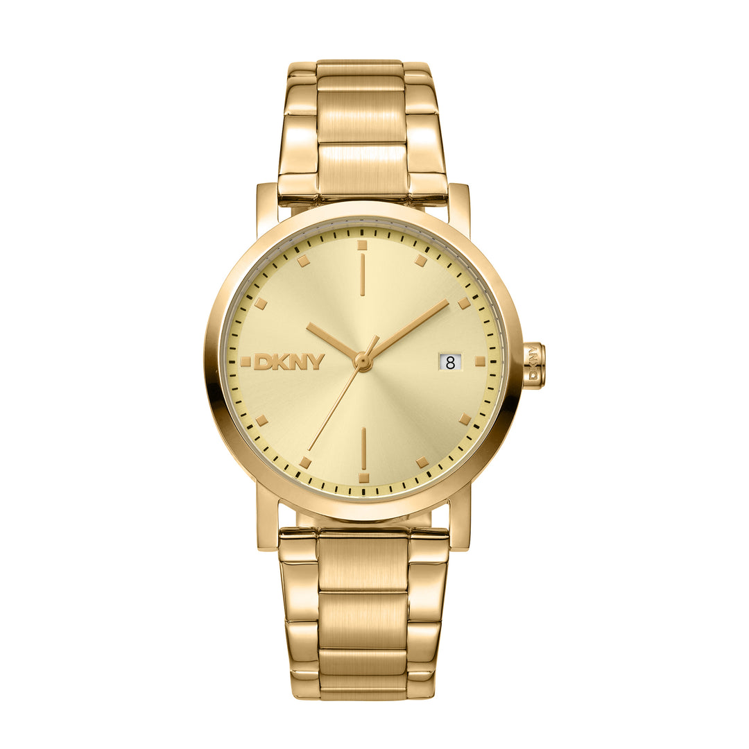 DKNY URBAN Women's Champagne Dial Stainless Steel Watch