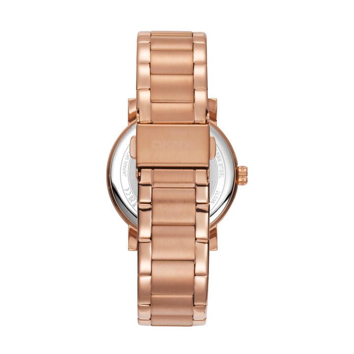 DKNY URBAN Women's Rose Gold Dial Stainless Steel Watch