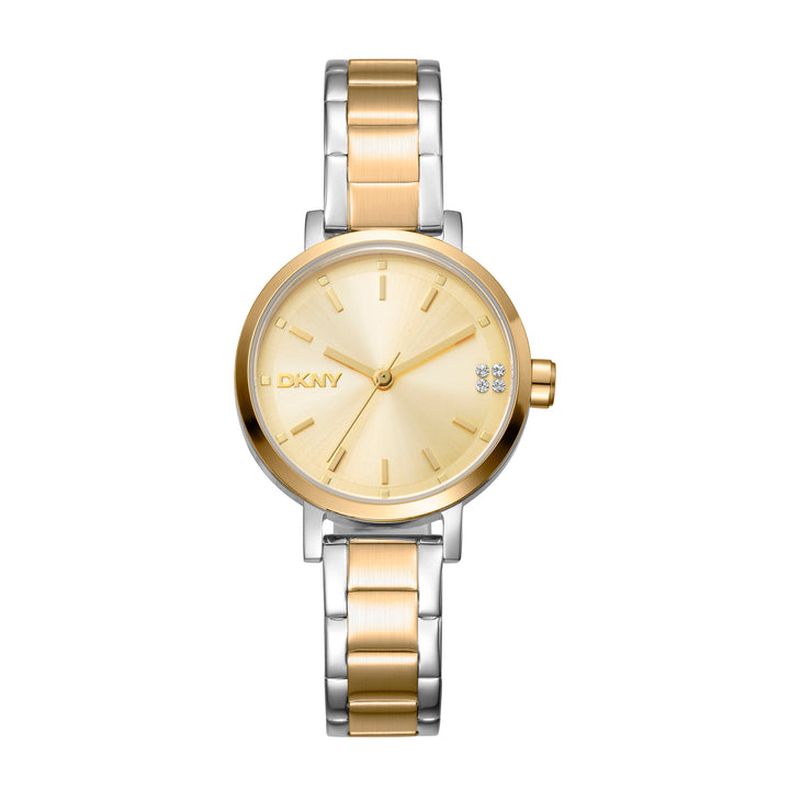 DKNY URBAN Women's Champagne Dial Stainless Steel Watch