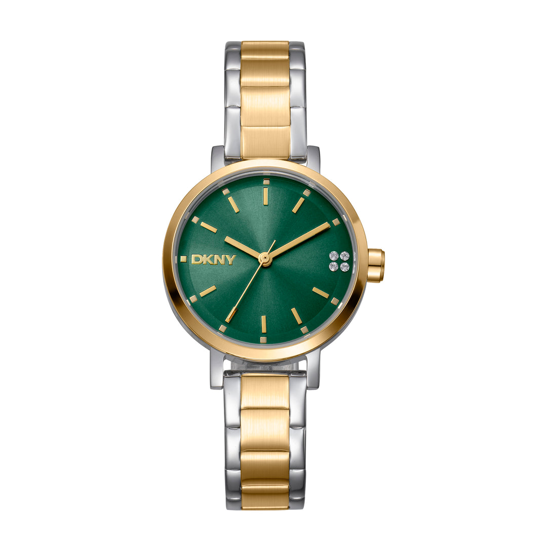 DKNY URBAN Women's Dark Green Dial Stainless Steel Watch