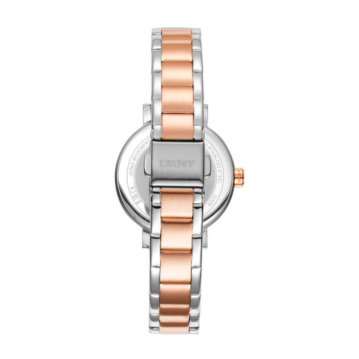 DKNY URBAN Women's Rose Gold Dial Stainless Steel Watch